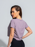 Flexi fit Lilac crop top