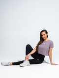 Flexi fit Lilac crop top