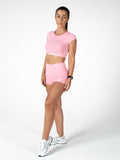 Shaper Pink Yoga Shorts