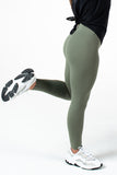 Legging verde oliva oscuro Flexi