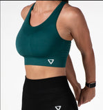 Tip-top Teal Sports Bra