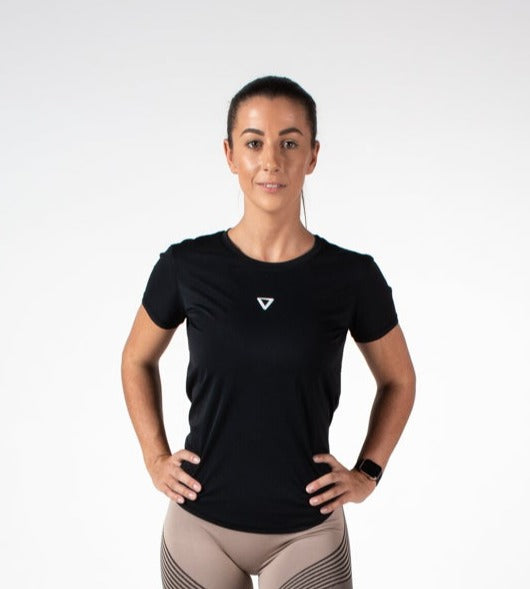 AE, Limitless Crop Top - Black, Workout Tank Tops Women