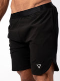 Flexi Jet Black Shorts