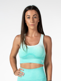 Faded Sky Blue Seamless Bra