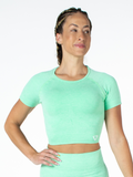 Basic Mint Green Seamless Top