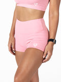 Pantalones cortos de yoga Shaper Pink